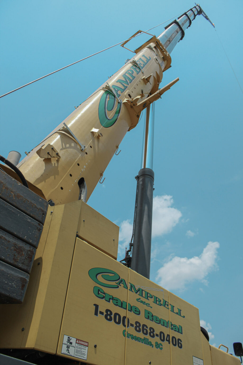 About Campbell Inc. Campbell Crane Rentals